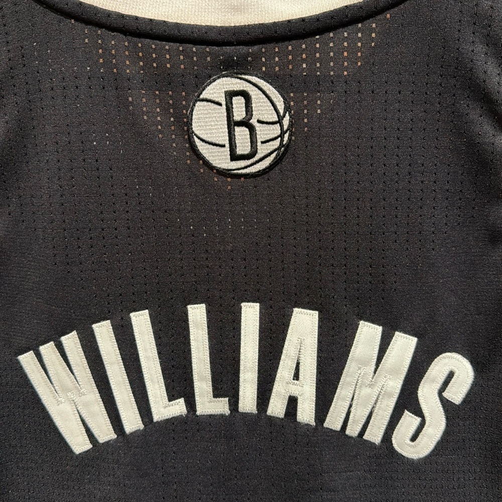 Adidas SIGNED Deron Williams Brooklyn Nets Climacool Black Jersey - Picture 10 of 13